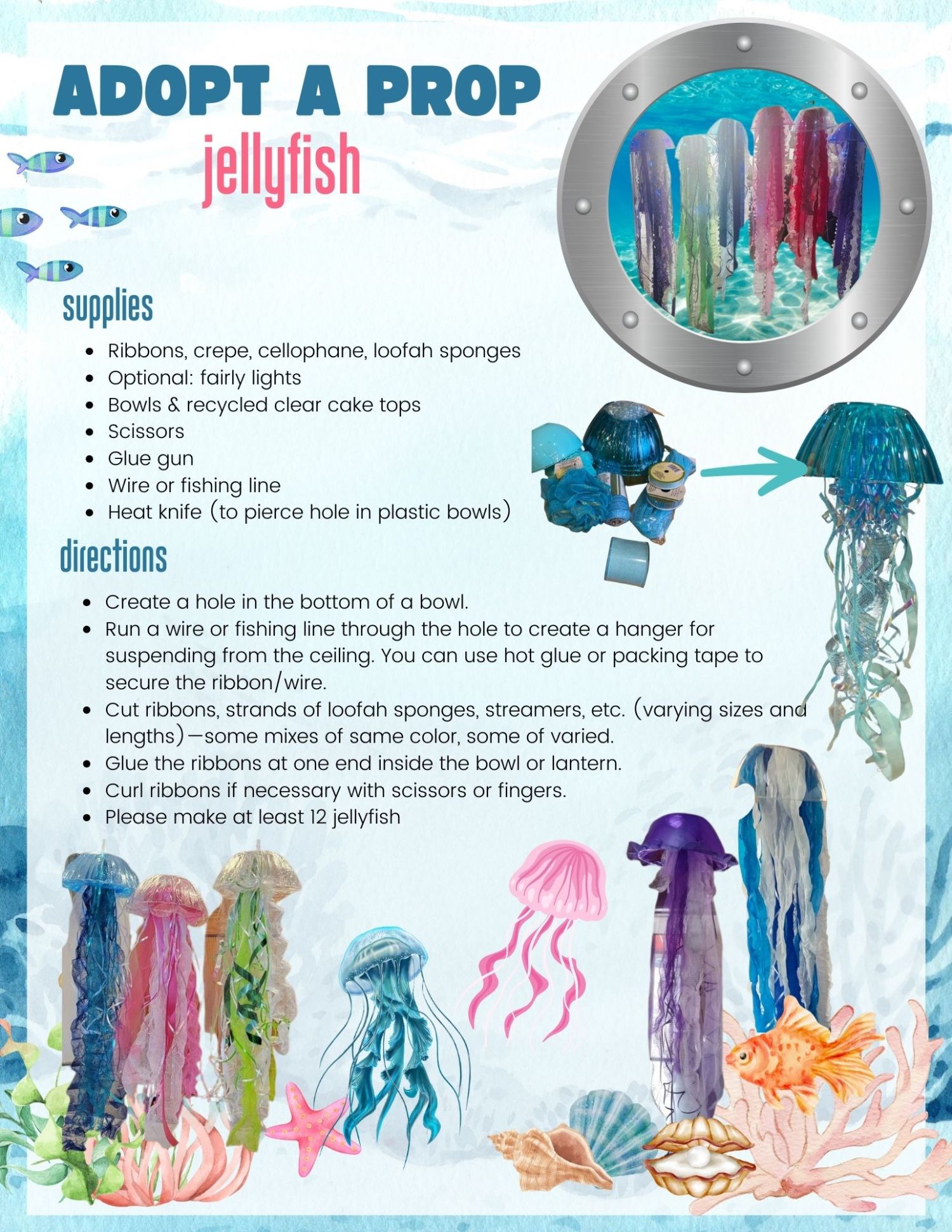 Adopt-A-Prop: Undersea Theme – Creative Ministry with Kids